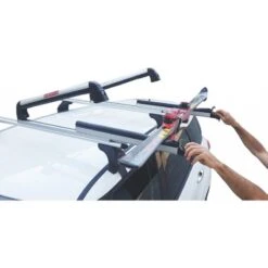 Portasci Per Barre Da Tetto FABBRI ALUSKI & BOARD 5 Estensibile -Vendite PERUZZO portasci per barre da tetto fabbri aluski board 5 estensibile 3